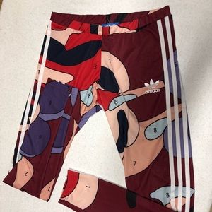 Adidas Rita Ora Paint by Number Leggings Sz Med